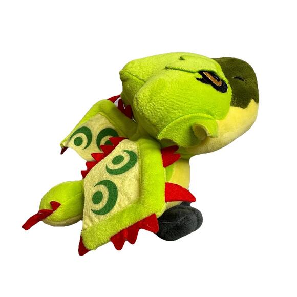 Capcom Monster Hunter Plush Rathian Green Red Stuffed Toy Collectible - Picture 2 of 6